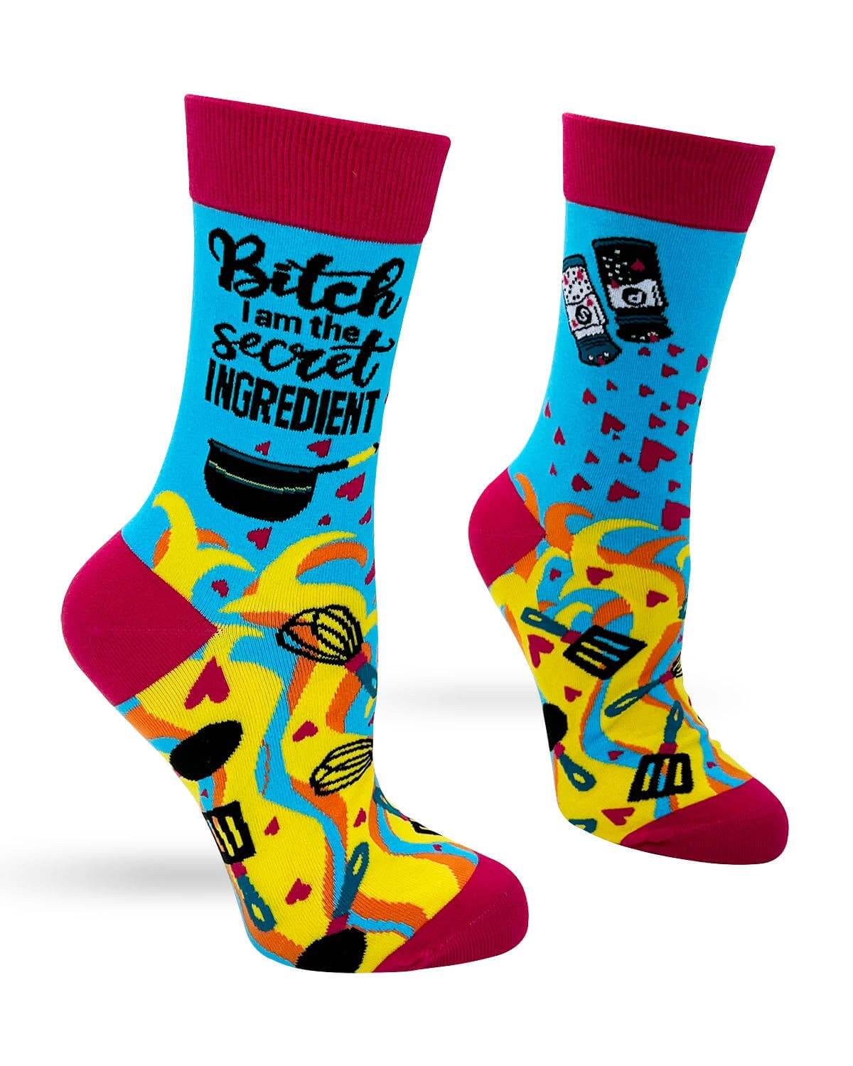 B*tch I am The Secret Ingredient Women's Crew Socks